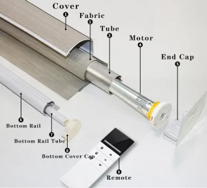 Specs of Motorized blinds
