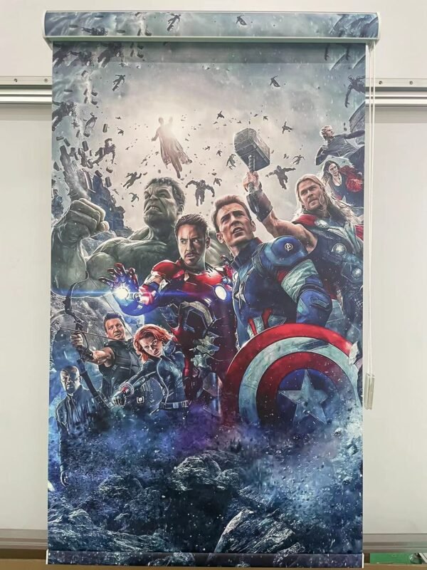 Avengers roller shades